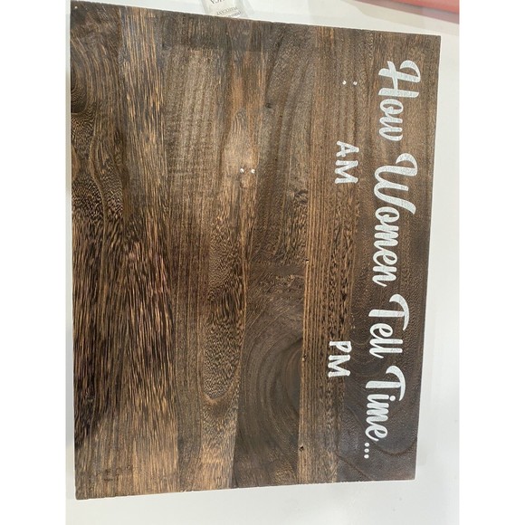 GiftAGirl Funny Wine Gifts for Women/How Women Tell Time Open box - Picture 4 of 4